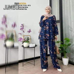 SETELAN CPLP JUMBO RAYON BUSUI LD 130 BAHAN TEBAL NYAMAN