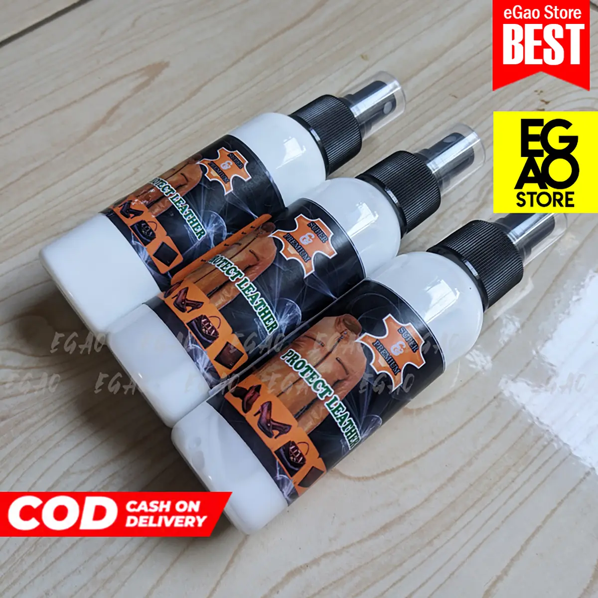 Lotion Cairan Perawatan Pembersih Jaket / Spray Proteck Leather Penghilang Jamur untuk Jaket Kulit/Sepatu/Tas/Dompet isi 100ml Shoes