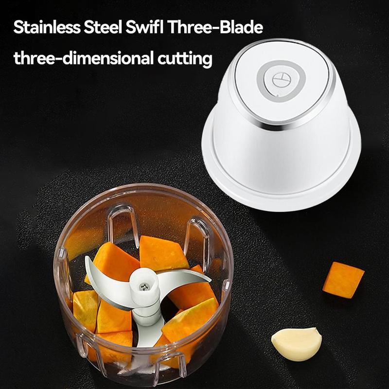 Multifunctional Wireless Electric Food Chopper, USB Rechargeable Meat Grinder, Multifunctional Household Food Blender Processor for Home Use, Kitchen Appliances, Household Appliances, Kitchen Gadgets 5