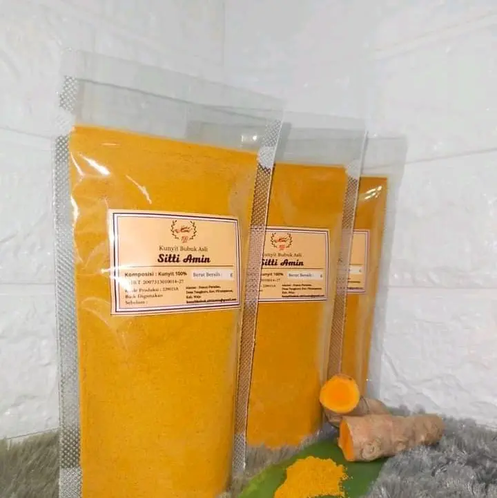 TEPUNG BUBUK KUNYIT ASLI Organik