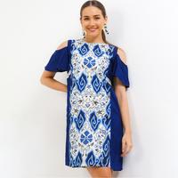 Gambar Rianty Batik Premium Wanita Dress Furing Navy Jihan - S dari Rianty Batik Official Shop_NEW Kab. Sleman 1 Tokopedia