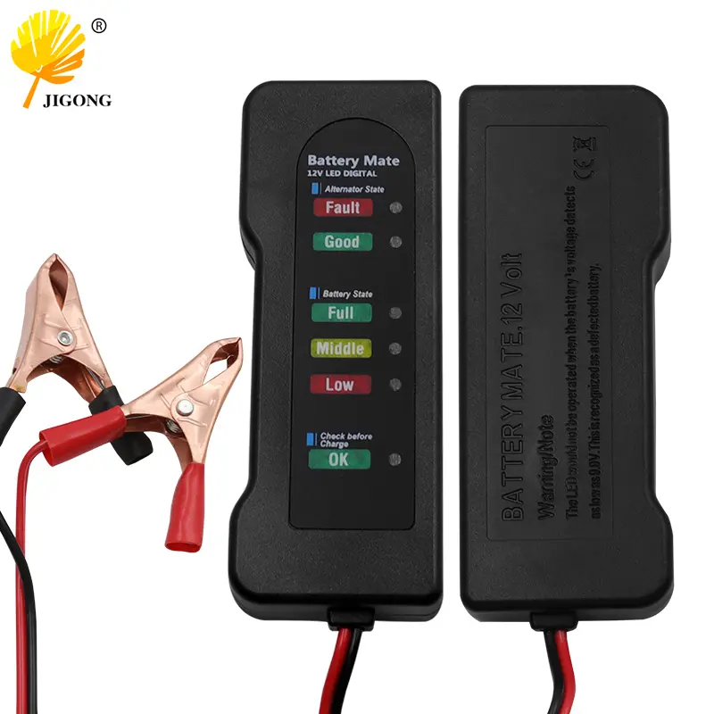 BT-170 12V Car Battery Tester Motorcycle Tester Fault Detector Car Diagnostic Tools