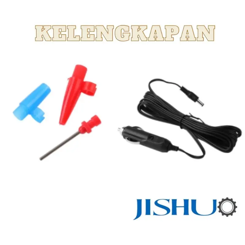 JISHUO CHARGE PUMP / POMPA MOBIL PORTABLE INFLATOR POMPA BAN MOBIL ELETRIC LCD DISPLAY 120W JS-CQB001 2