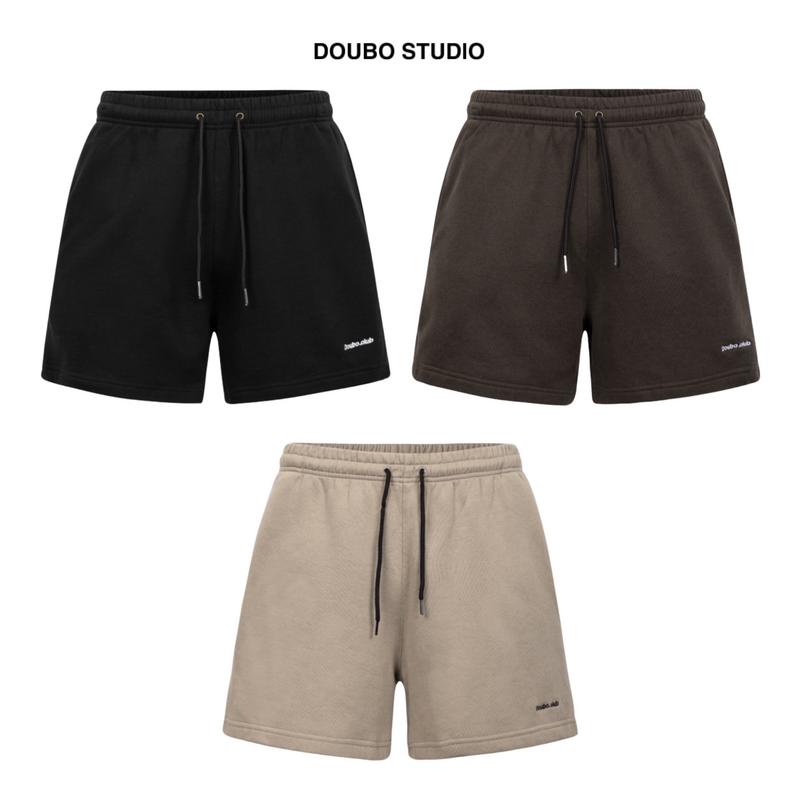 [Deal sâu] Quần Short đùi nam hot trend chất nỉ bông dày dặn, định lượng 350gsm thêu logo Doubo Studio