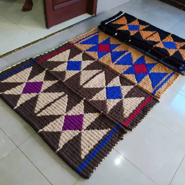 keset kain jumbo bintang/gunungan uk 100 x 40