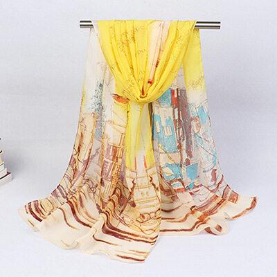 Product Introduction of Khăn Choàng Voan Tức Thì, Parsimonious, 50 * 150cm, Thời Trang Nữ, Khăn Trùm Đầu Hồi Giáo, Turba, WJ1042-11 10