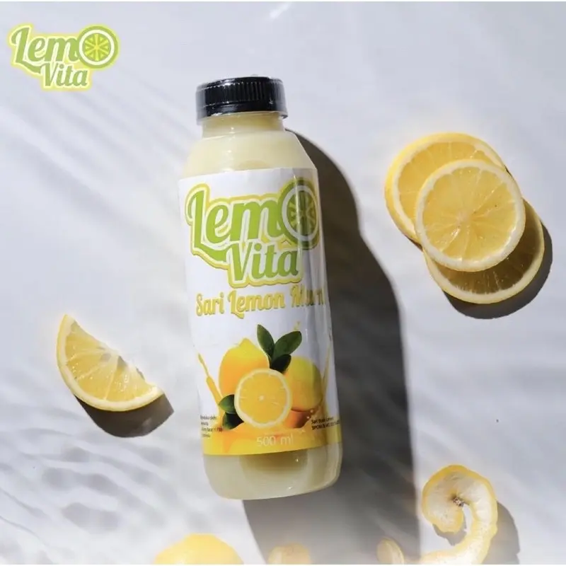 Sari Lemon Lemovita 250ML - Jus Lemon Murni BPOM Alami