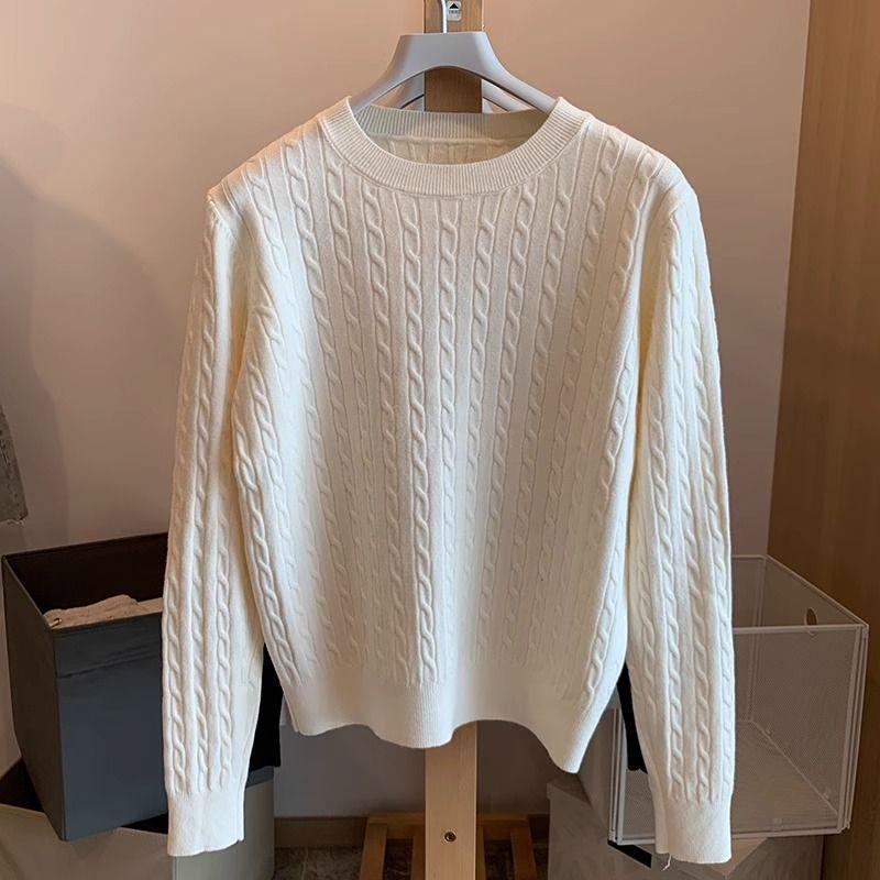 Product Introduction of Sweater Women's All-Match Loose Outer Wear Sweater Top 1