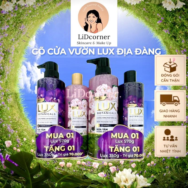 Sữa tắm nước hoa Lux Botanicals Phong Lan /Hoa Hồng /Lan Tiên 350g /570g