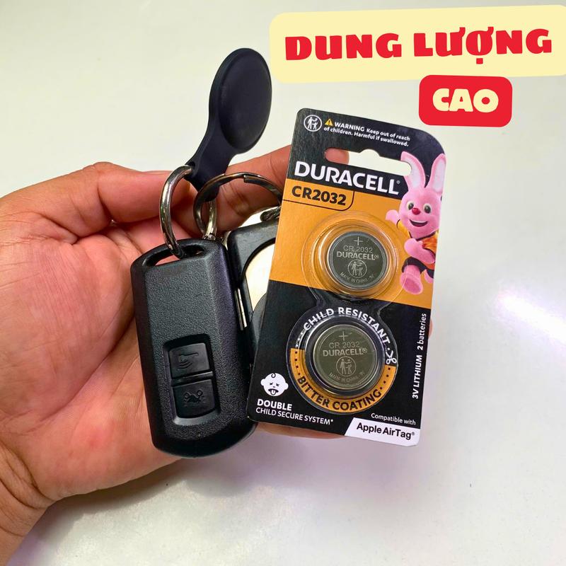 Pin CR2032 DURACELL dung lượng lớn thay cho remote xe máy oto honda vision combo 2 viên - Phụ Kiện