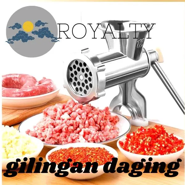 Multifungsi Penggiling Gilingan Daging Meat Mincer Manual Stainlees BJ STORE
