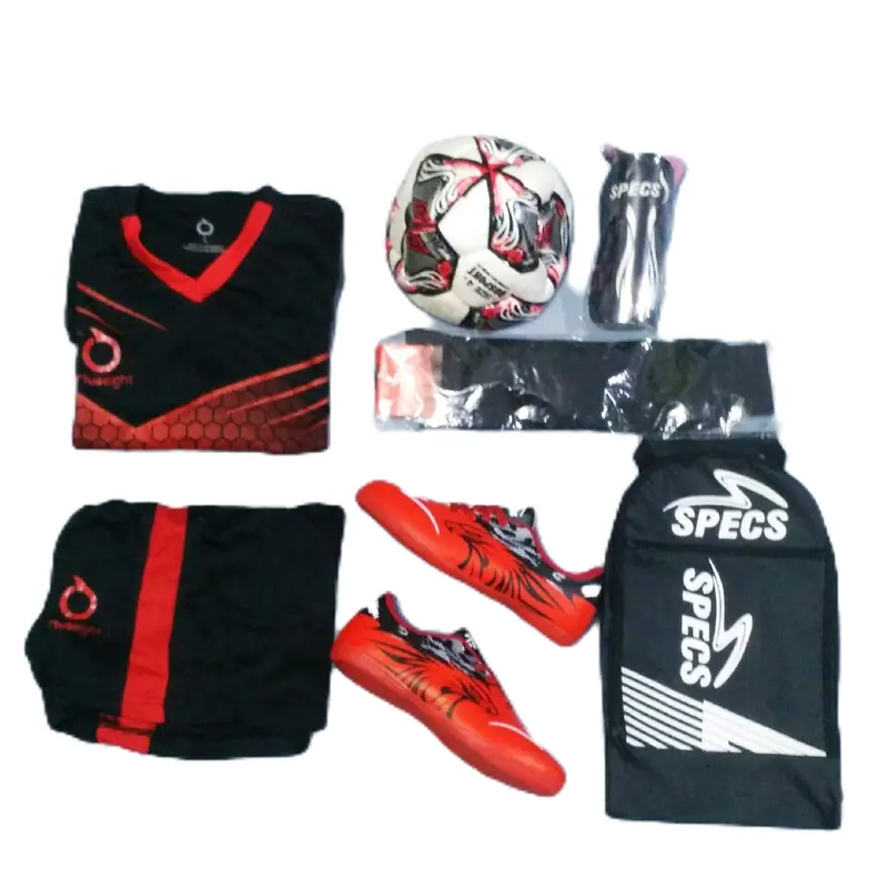 Promo Discon!!!Sepatu Futsal Anak SD Grda Paket Komplit+Bola 1