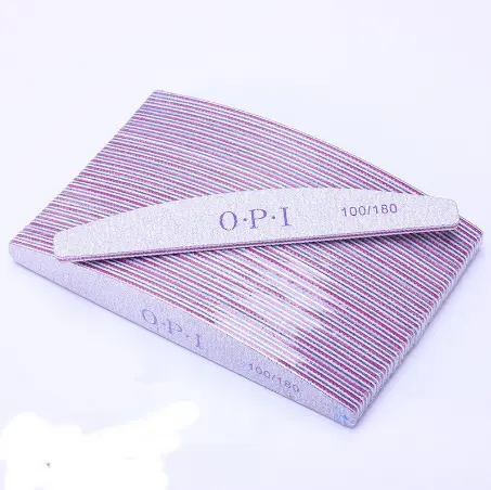 PI diamond 100/180 asah kuku kikir kuku kasar 2 sisi buffer kuku nail file amplas kuku 2 sisi kikir kuku OPI 100/180