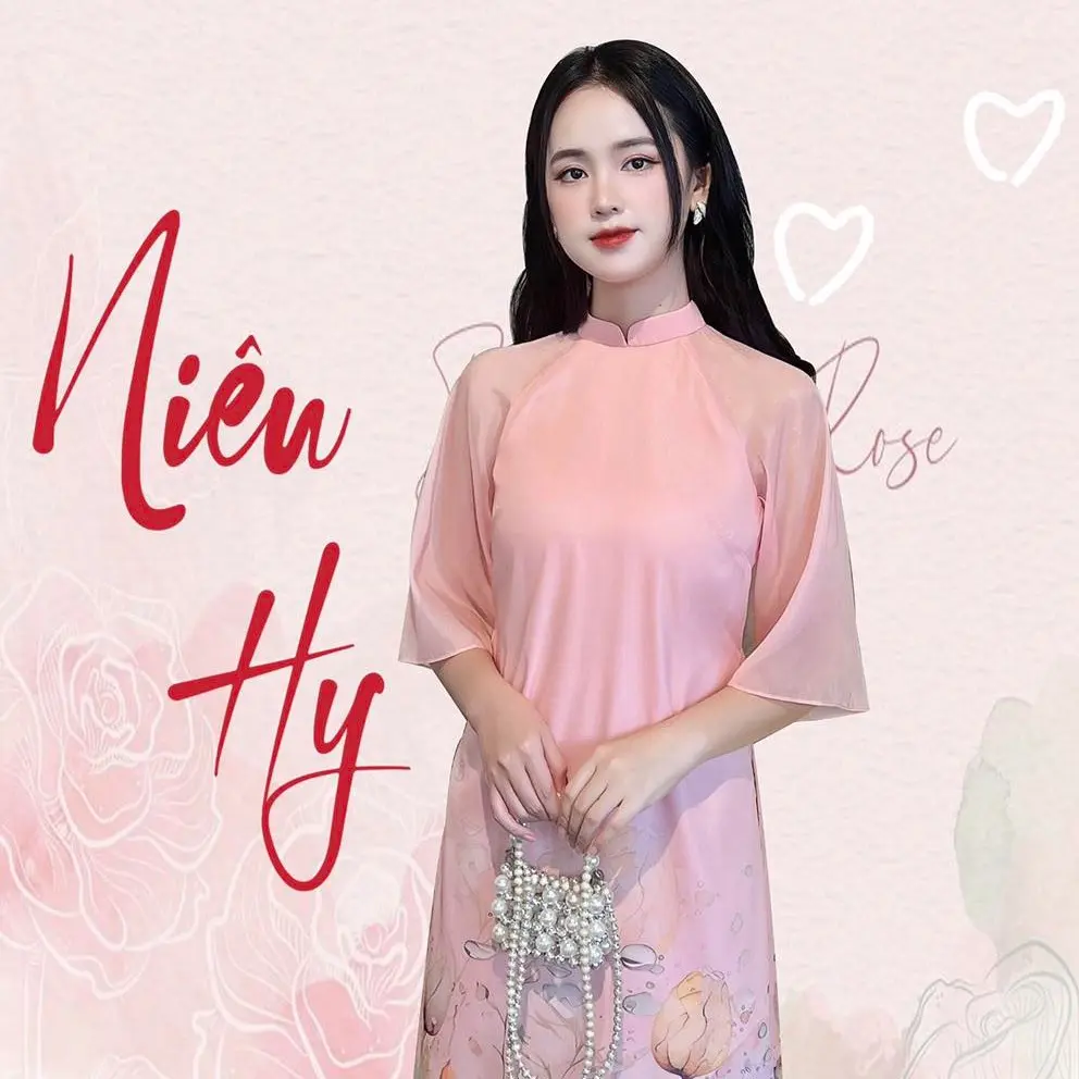 ICHIC - Áo dài dáng suông Niên hy 4 tà duyên dáng CÓ ẢNH THẬT