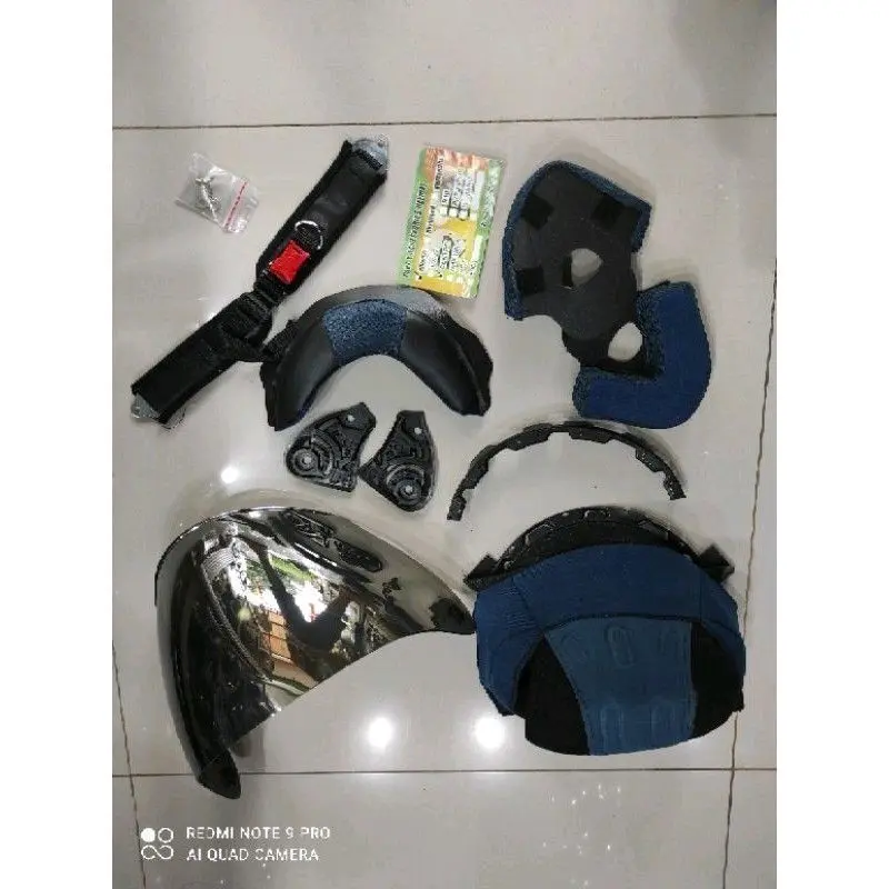 paket Busa helm ink Centro fullset  + tali helm + kaca ink Centro 3