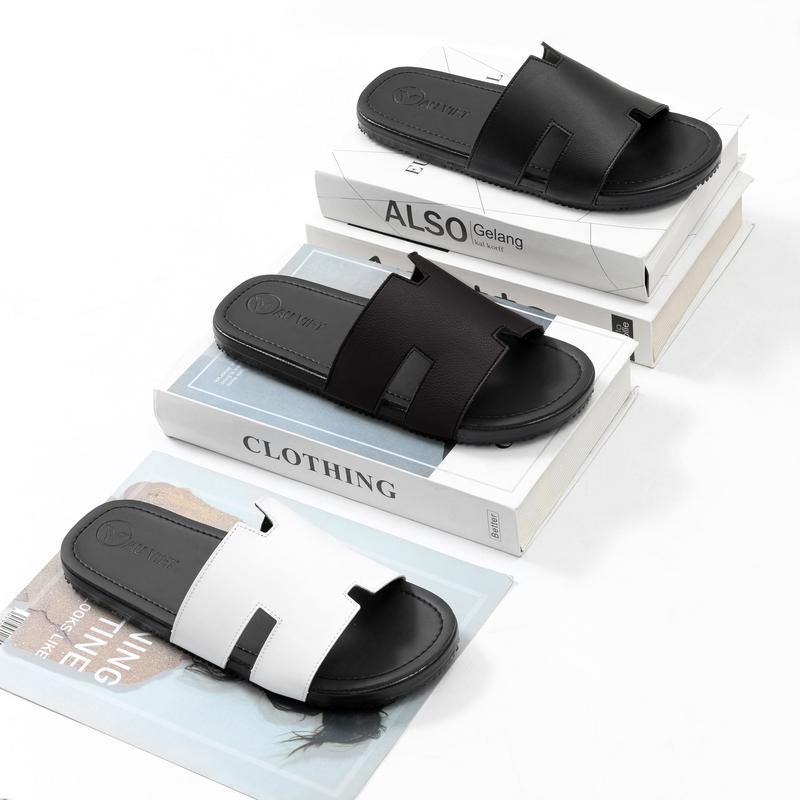 Dép cặp nam nữ Dép chữ H, dép nam boy phố, dép nam đẹp nhất 2024 đế cao su bền đẹp, thời trang trẻ trung năng động Đế Bằng DéP Slipper Dép Lê Quai Ngang