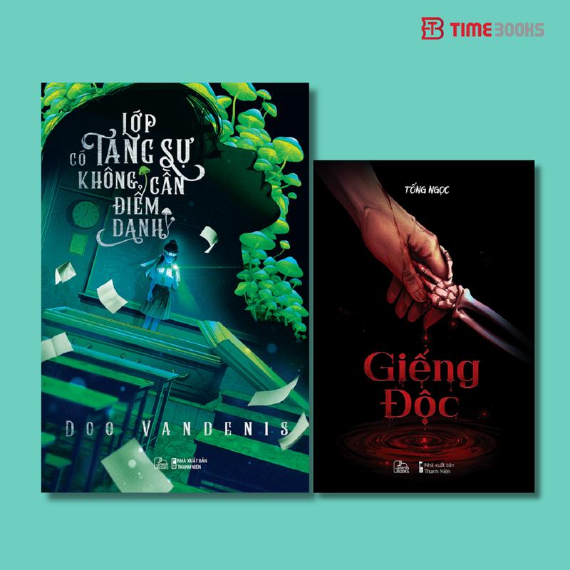 Timebooks - Combo 2 cuốn sách Lớp Có Tang Sự Không Cần Điểm Danh + Giếng Độc - pol