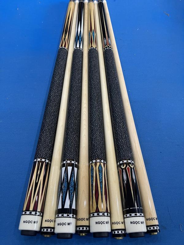  Cơ lỗ Ngọc Mỹ cơ bida lỗ cơ bida Ngọc Mỹ. Cơ bida ngọn mộc. Gậy bida ngọc mỹ Cacbon 