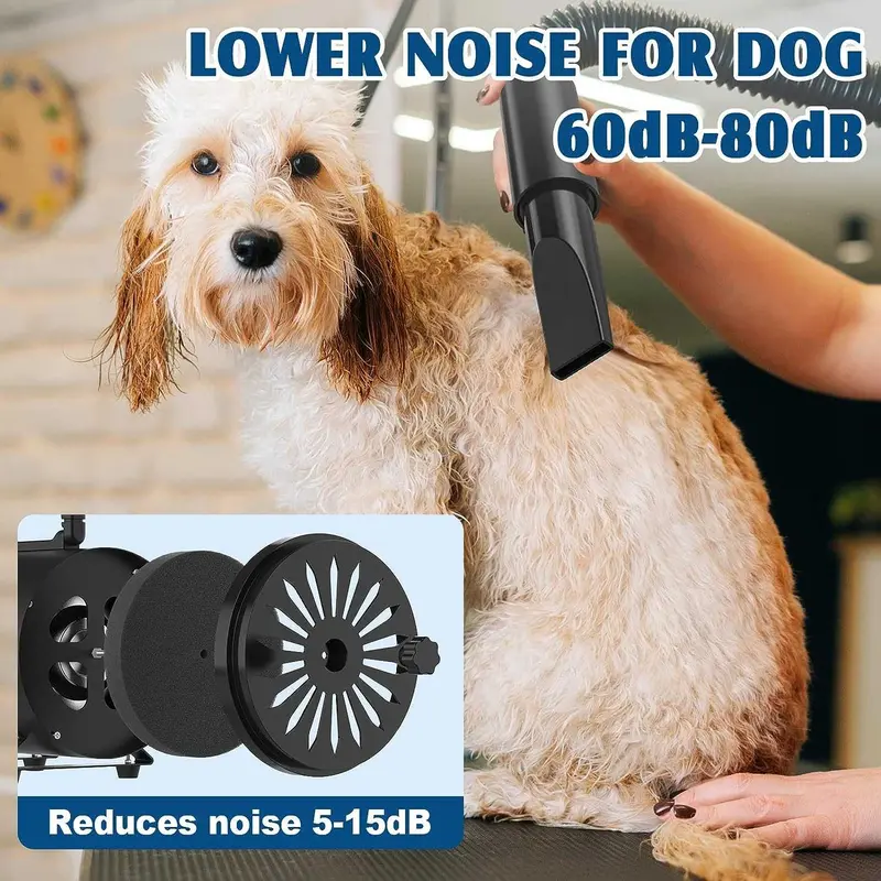 HEAN Pengering Bulu Kucing Anjing Hair Dryer for Pets Fast Blow 2800W - ZF-YC-C-04 4