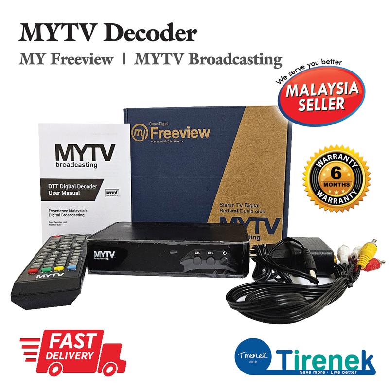 Set Decoder MyTV, Decoder myFreeview Penuh, Waranti 6 Bulan - TikTok ...
