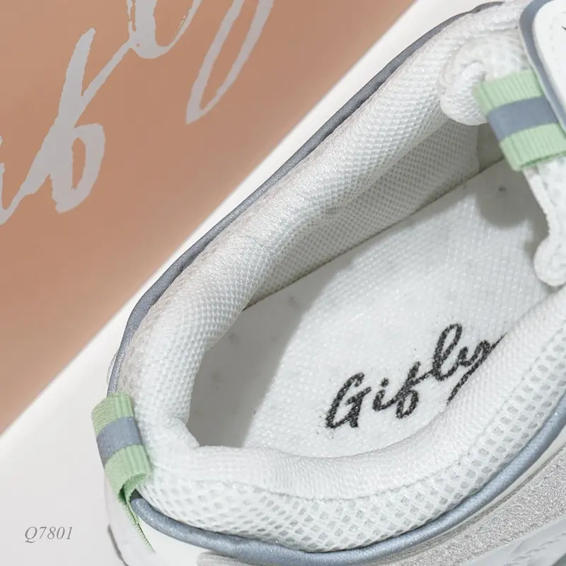 GIFLY Mun Hee Sneakers Wanita Q7801 Shoes Karet Casual 5