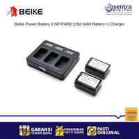 Gambar Beike Power Dual Battery NP-FW50 1150 MАH + Charger For Sony A6000 A6400 dari Sentra Digital Kota Surabaya 3 Tokopedia