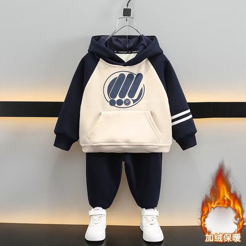 Set bộ nỉ mũ hoodie túi bụng dành cho bé trai. Size 10-40kg. Chất liệu nỉ bông tàu ấm áp ( PHOM NHỎ) đồ bộ 3