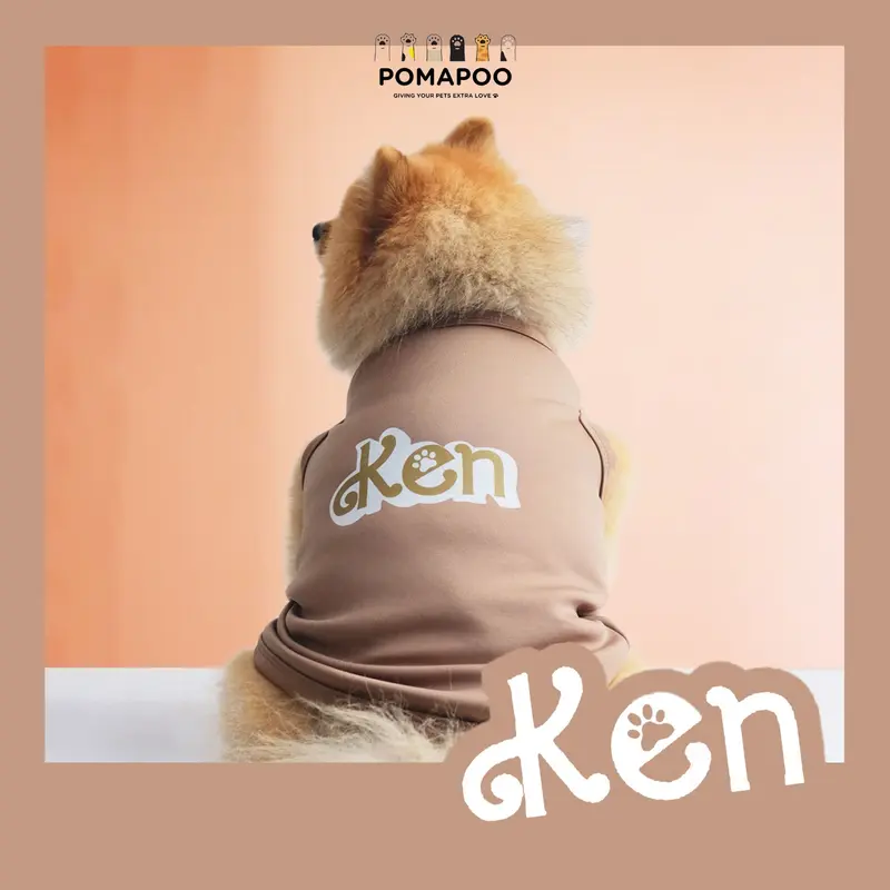 POMAPOO - Baju Kucing dan Baju Anjing Barbie dan Ken Tank 4