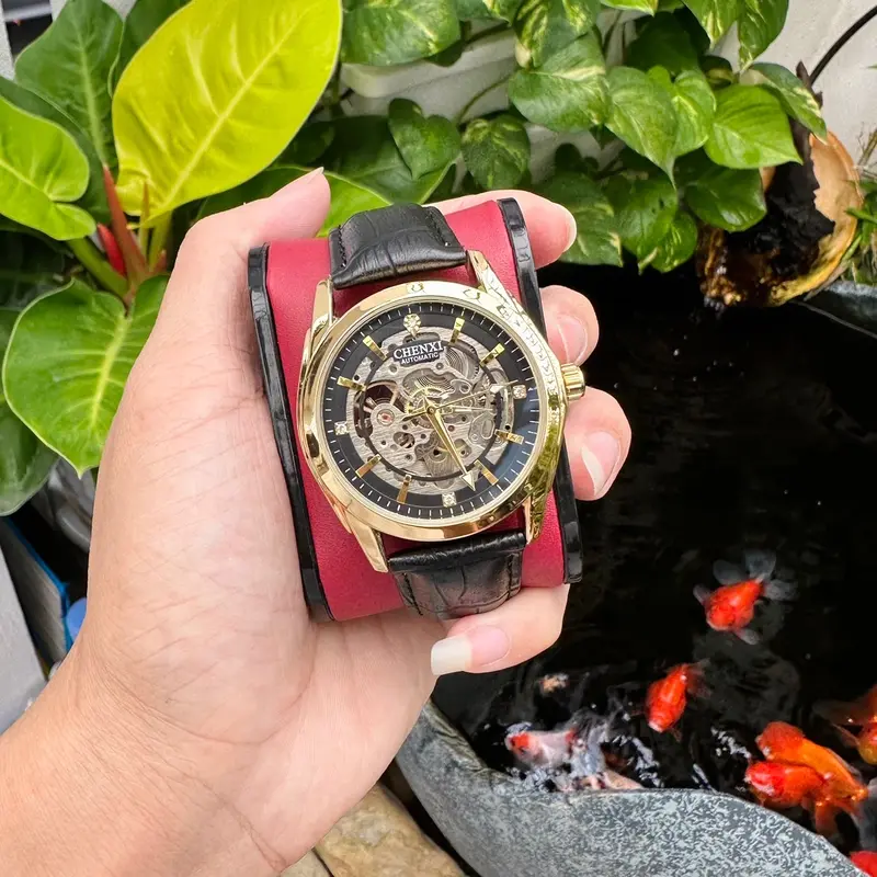 Đồng Hồ  Nam  Chenxi Chính Hãng (CX-8821G Máy Cơ Siêu mỏng) Watch 1
