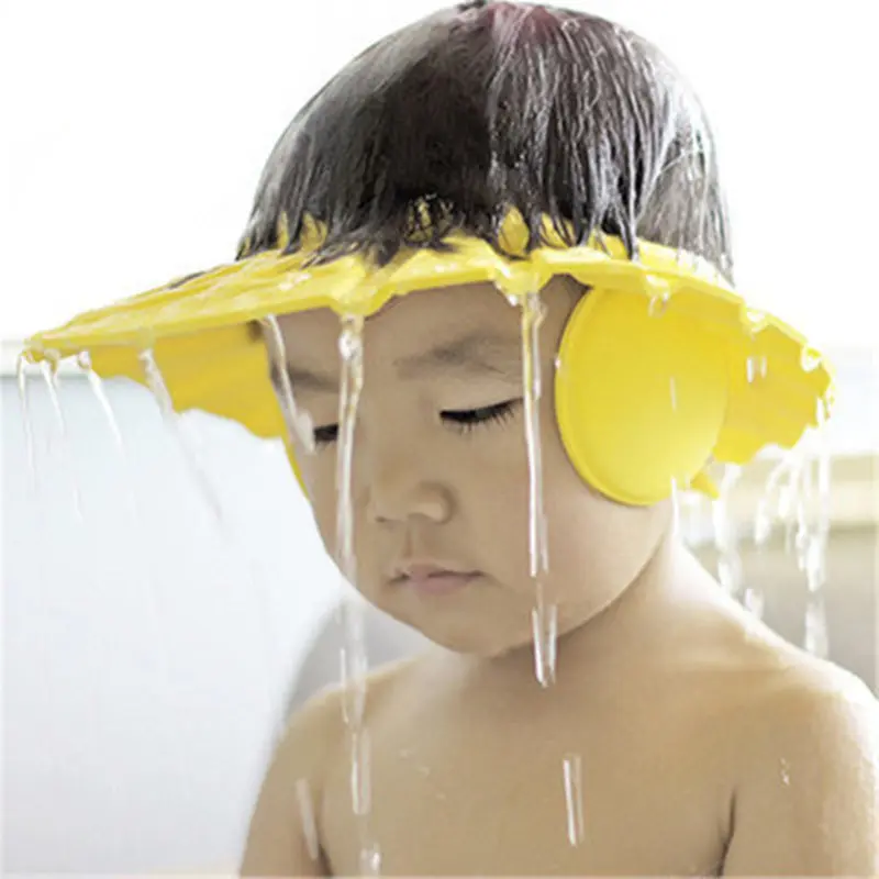 Mũ tắm cho trẻ em, Mũ tắm cho em bé Mũ gội đầu, Mũ gội đầu Có Thể Điều Chỉnh cho sản phẩm của mẹ và em bé Mũ gội đầu cho trẻ em