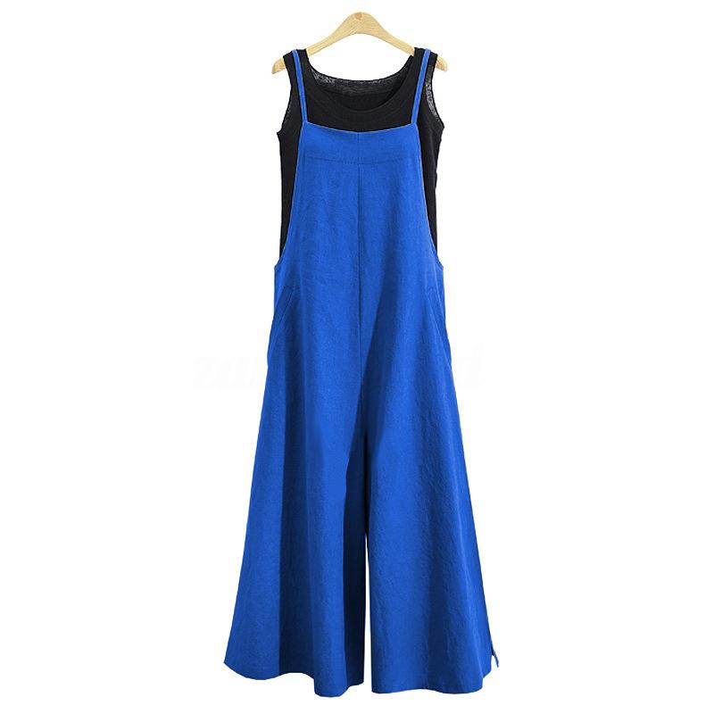 Product Introduction of 2024 new beautiful women's loose jumpsuit, casual jumpsuit Overalls Lady Basic Fitted Minimalist Sleeveless Womenswear Lingerie Comfort 19