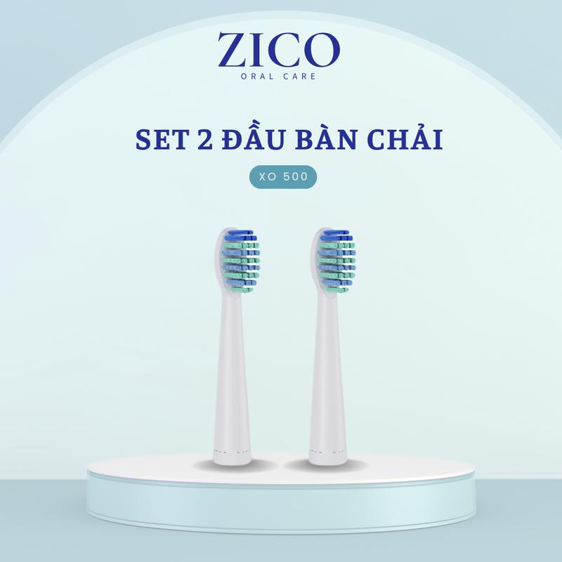 Set 2 đầu bàn chải điện ZICO dành riêng cho dòng bàn chải điện ZICO XO – 500 1