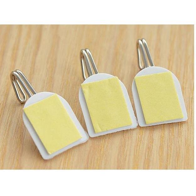Vỉ 6 móc dán tường treo đồ tiện dụng 1255 5