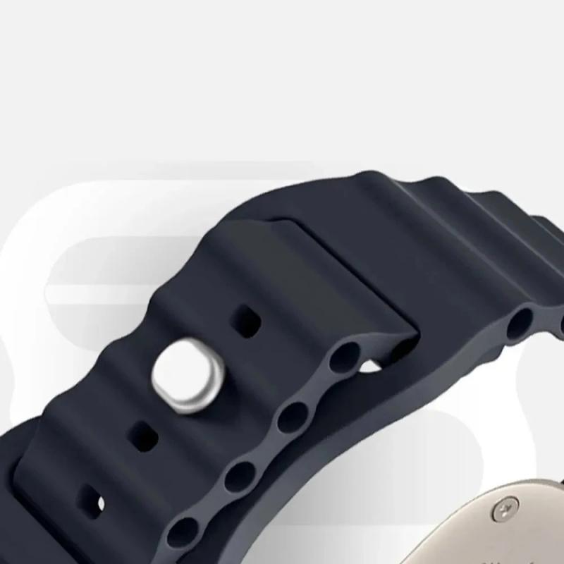 Product Introduction of Ocean Silicone Strap for Apple Watch 49mm 46mm 45mm 41mm 44mm 40mm 42mm 38mm Breathable Bracelet Wristband Ultra 10 9 8 7 6 5 4 3 SE Band 2