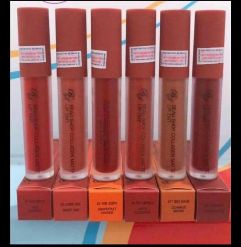 son kem collagen beau shop nhập khẩu hàn Son Môi Trang Điểm Cosmetic Mỹ Phẩm