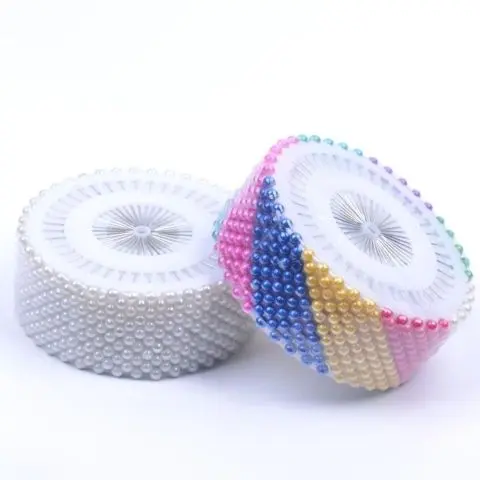 Ghim màu, Gạc hạt, Kim cố định, Kim cắt dọc quần áo, Kim ngọc trai, Ghim định hình lớn, Thích hợp cho công cụ túi đệm, Phát hành năm 2025 5