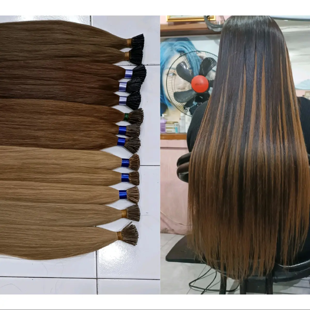 extension lurus  smoothing paket 50helai