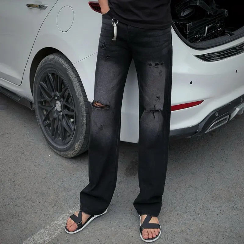 Quần jean nam ống đứng D.G cực đẹp  Ong Menswear Pants Có Túi