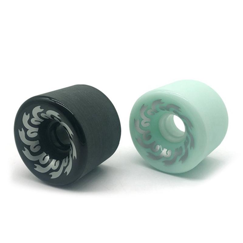 4Pcs Skateboard Accessories Double Warping 70X51Mm 82A Sliding Plate Grinding Wheel Long Board Wheels 6