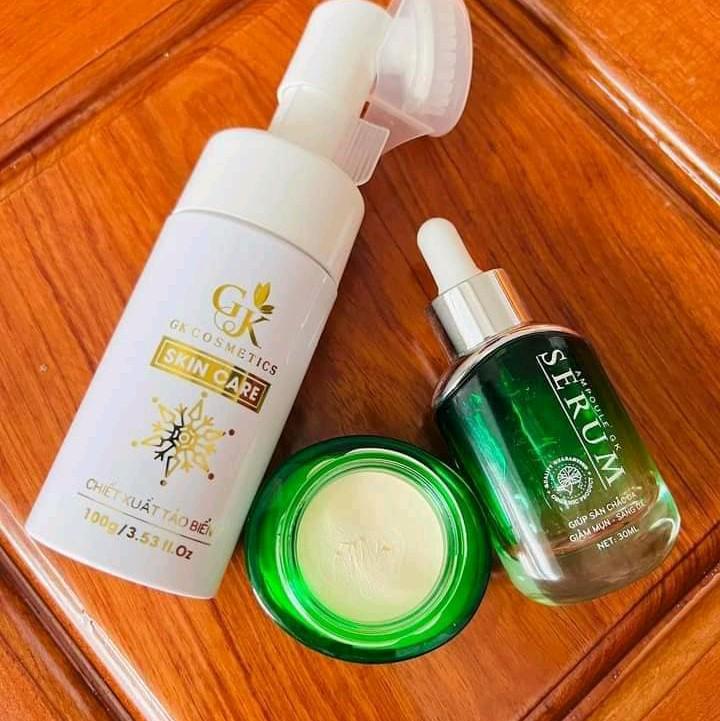 Combo face , serrum, sữa rửa mặt giáng Kiều