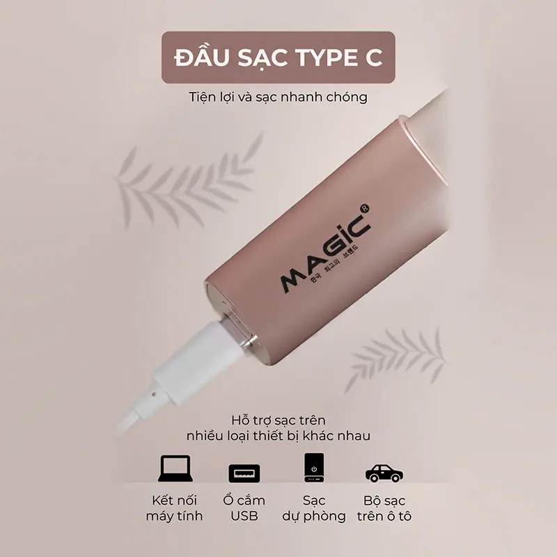 Máy Tỉa Lông Mũi 2 In 1 Magic B-50, bảo hành 12 tháng 6