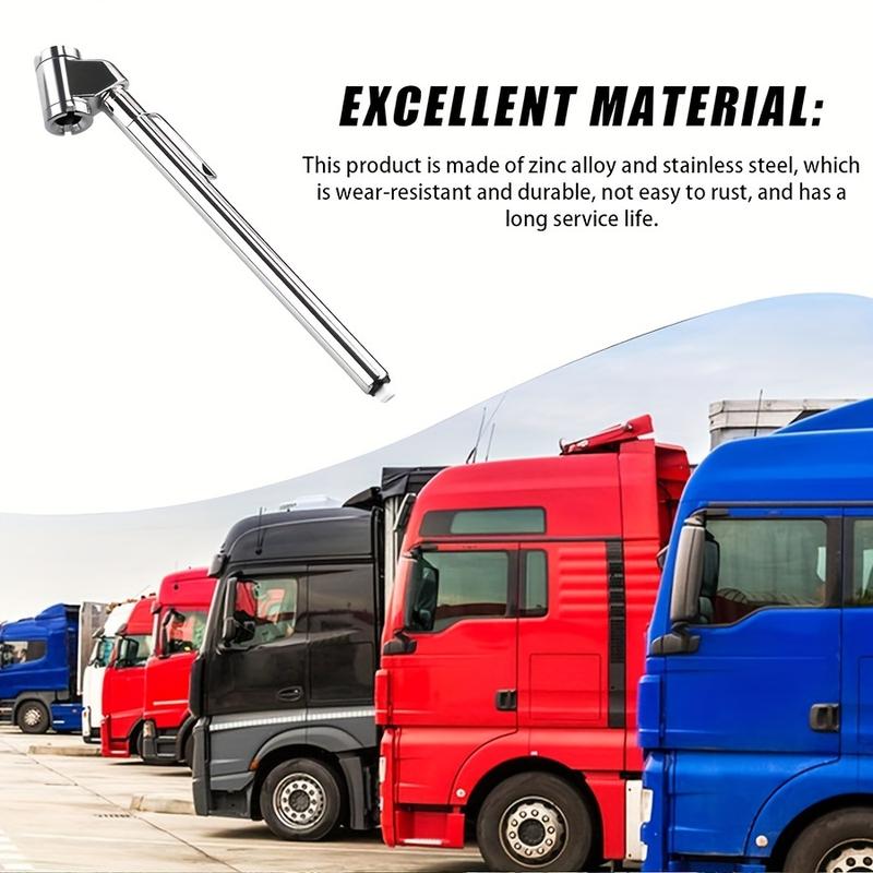 Product Introduction of Stainless Steel Tire Pressure Gauge, 10-120 PSI Heavy Duty Measurement Tool, Durable Insulation Material, Vehicle Tire Air Pressure Tester for Trucks & Cars 8
