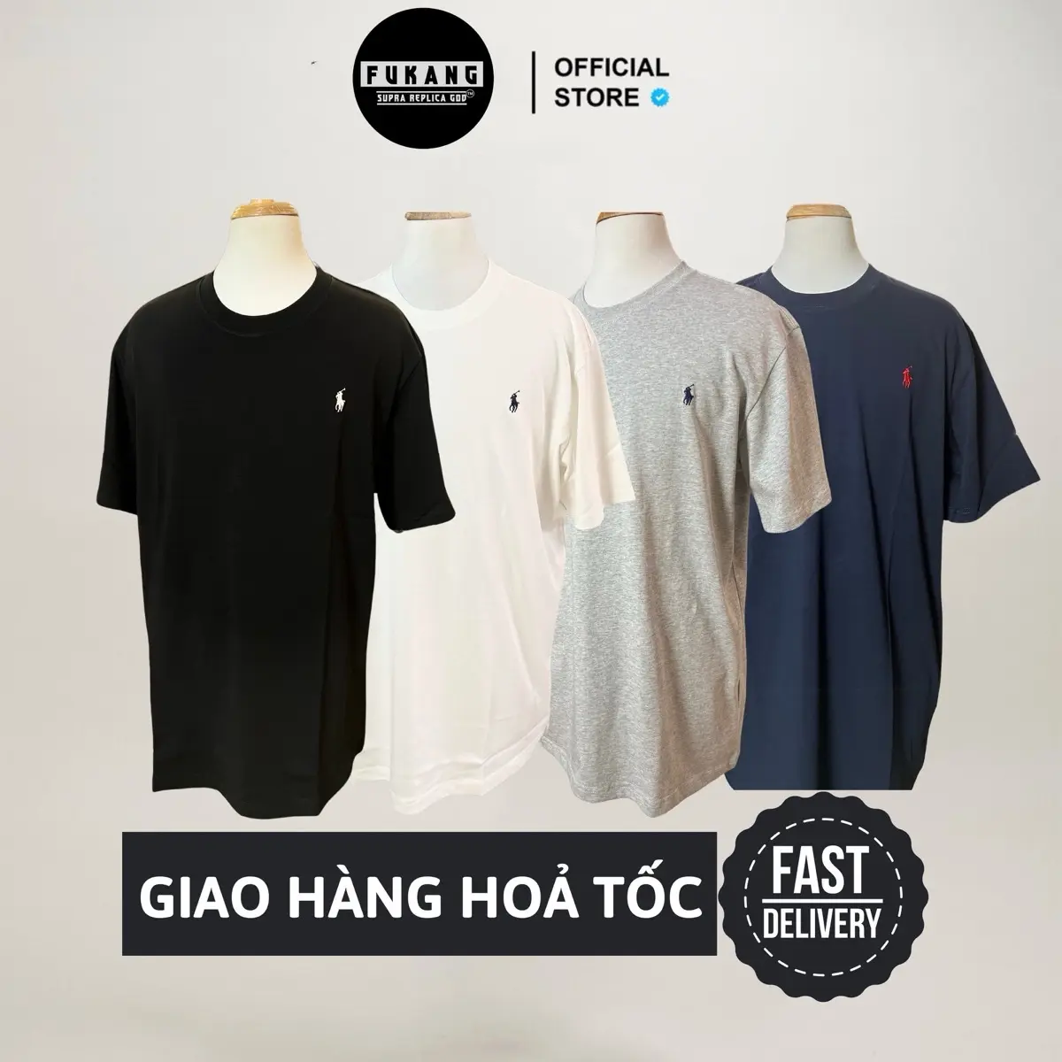[DEAL SỐC GIẢM 50K] Áo Thun Thêu Ngựa Basic SS24 Chất Cotton 2 Chiều Unisex