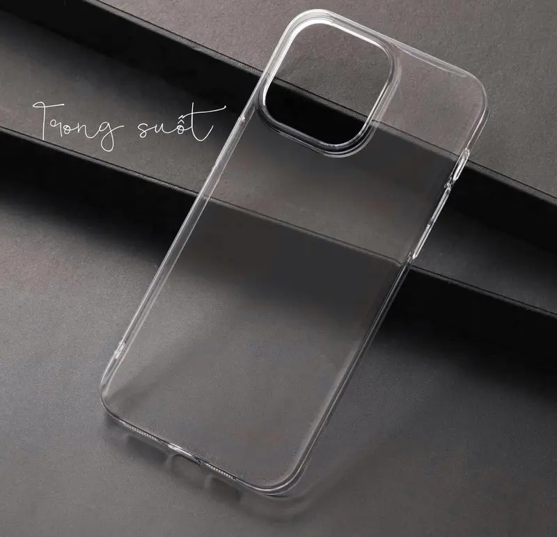 ( Ốp cứng )Ốp lưng trong cứng siêu mỏng không ố màu cho iphone 16/15/14/13/12/11/pro/promax/plus-lkg 2