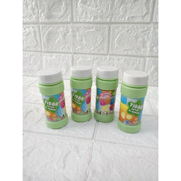 (paket bundling 2 botol) refil isi ulang gelembung sabun buble gun botol Toys Bubble 5