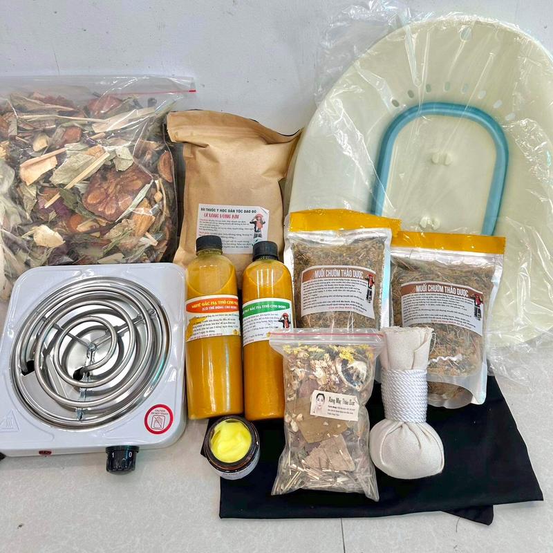 Trọn bộ ở cữ sau sinh 12 sản phẩm chăm sóc mẹ dùng 20 ngày