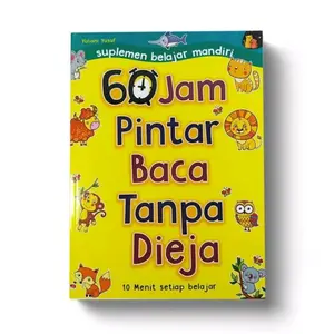 Buku 60 Jam Pintar Baca Tanpa Dieja - Suplemen Belajar Mandiri