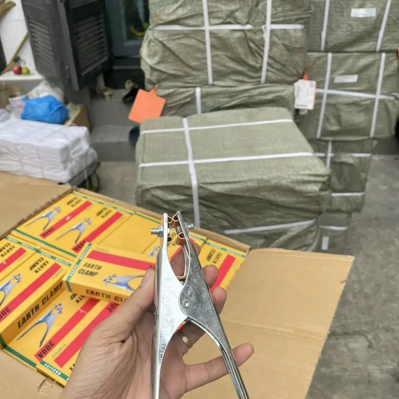 Kẹp mát hàn 500A,dùng cho máy hàn các loại 4