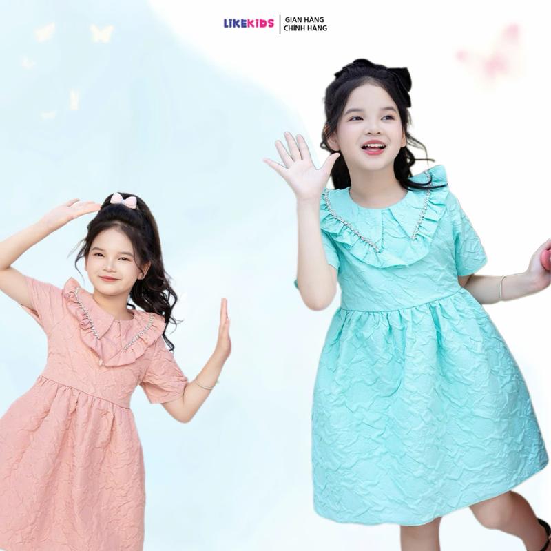 Đầm váy XỐP NỔI cho bé gái LikeKids  V87