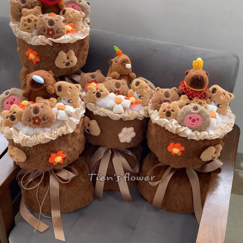 Bó hoa gấu bông CappyBara Tien’s flower